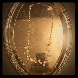 NWT 1928 pearl and crystal necklace